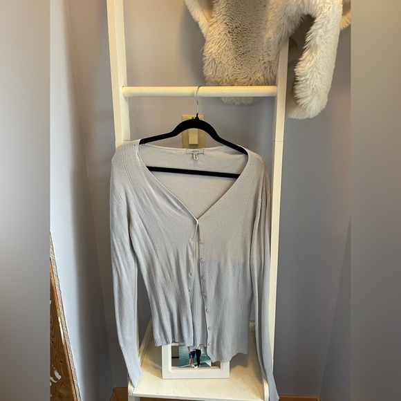 JAX-11 light blue/gray cardigan - Picture 2 of 5